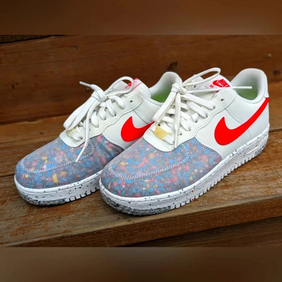 Nike Shoes - Nike Air Force 1 Crater Siren Red W